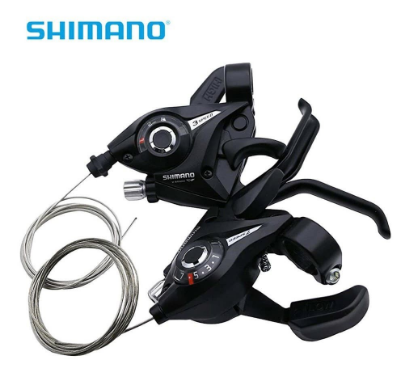 1Pair Shimano V-Brake Combo 3x7 21Speed MTB Bicycle Bike Left & Right Brake Lever Shifter Combo Set