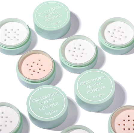 Bayfree Oil-control Matte Loose Powder Lightweight Long Lasting Waterproof Face Makeup Exchange Gift