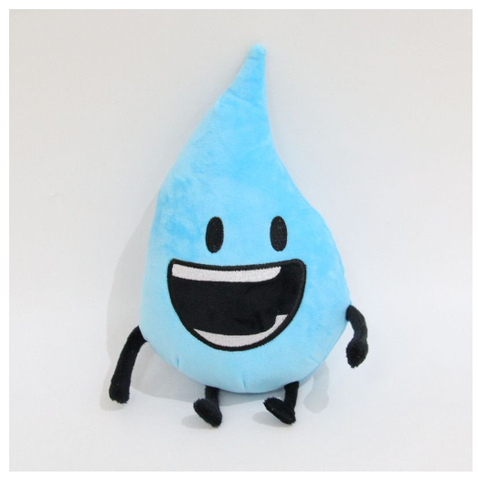 Plush Toy Leafy Firey Flower Block Waterdrop Bubble Plushie Pillow Doll Kids L4