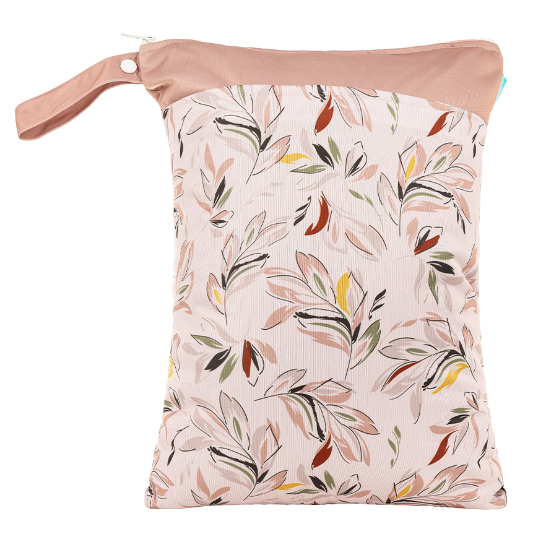 Happyflute Wetbag For Baby Diapers Nappies Waterproof Reusable Diaper Bag With Two Zipper 30cmx40cm S6