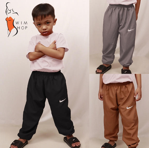 1-10 Years old Taslan Jogger Pants For Kids