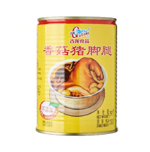 Gulong Pork Leg With Mushrooms 397g