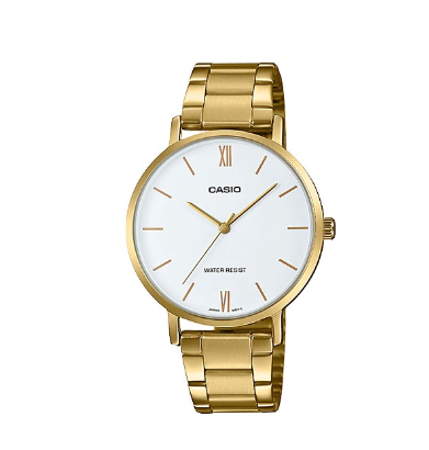 Casio Gold Stainless Steel Strap Watch for Women