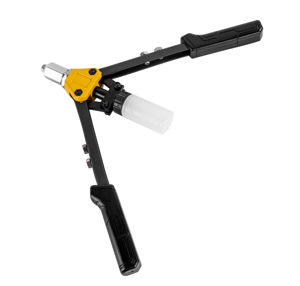 Deli (2.4/3.2/4.0/4.8/6.4mm) 13'' Rivet Gun Hand Tool Heavy Duty Hand Riveter EDL236913