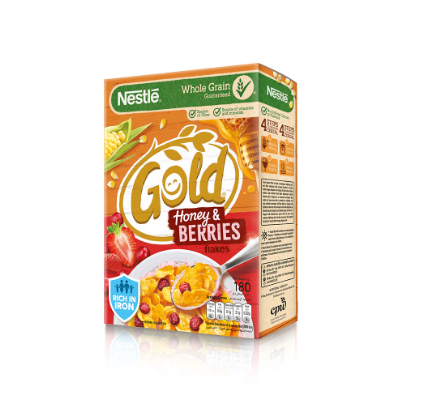 Gold Honey and Berries Flakes 180g