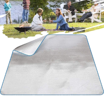 Waterproof Camping Tent Ground Sheet Folding Sunshade Mat Footprint