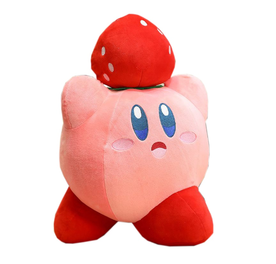 New Kirby Plush Anime Kawaii Cute Star Stuffed Peluche Quality Cartoon Toys Great Christmas Birthday Gift K15