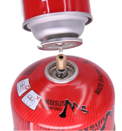 Gas Refill Adapter Filling Butane Canister Outdoor camping stove Gas Cylinder Gas Tank Burner Accessories Mini Inflation Valve