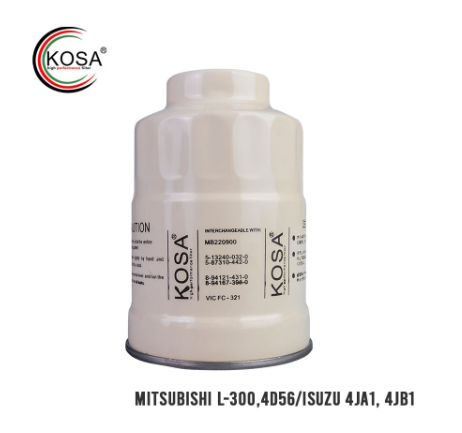 KOSA FUEL FILTER FOR MITSUBISHI L-300 4D56, ISUZU 4JA1 / 4JB1 MB-220900 KF-2321