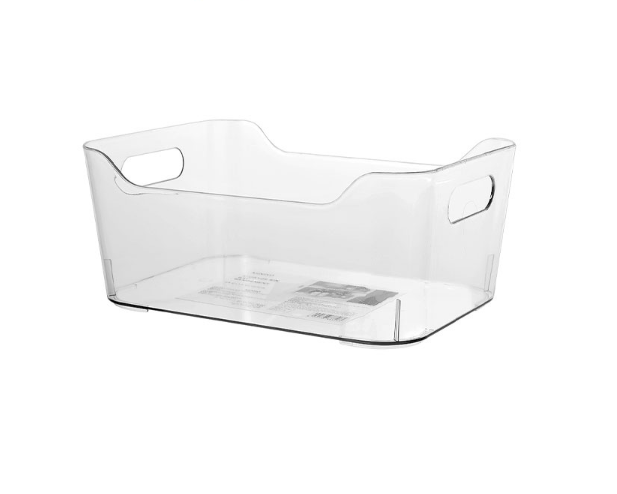 MINISO Transparent Series Plastic Storage Bin