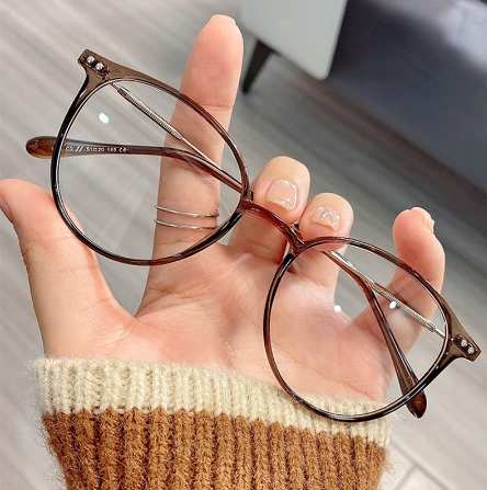 Anti Blue Light Blocking Glasses Clear Anti Radiation Glasses Replaceable Lens for Women/Men