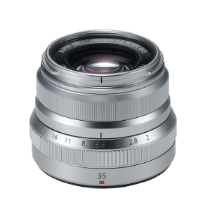 Fujifilm XF35mmF2 R WR - Silver