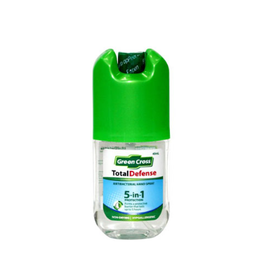 Green Cross Total Defense  Hand Spray Alcohol 40ml
