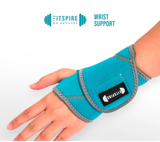 Fitspire Wrist Support 70% Neoprene | 30% Nylon Small Exercise | Fitness | Gym | Workout Equipment