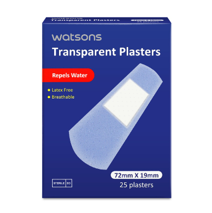 Watsons Transparent Plaster 25 sheets