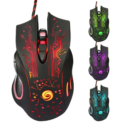 3200DPI LED Optical 6D USB Wired Gaming Game Mouse Pro Ga Mice For PC