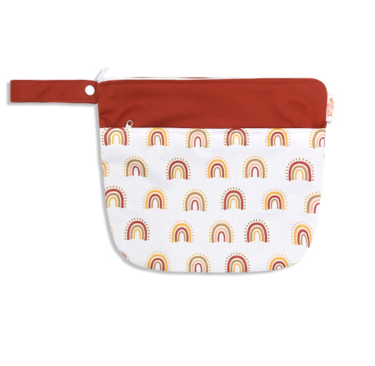 Wet Dry Bag Mini Baby Diaper Bag Nappy Bag 20*28cm Waterproof Reusable Bags Washable Diaper Bag s15