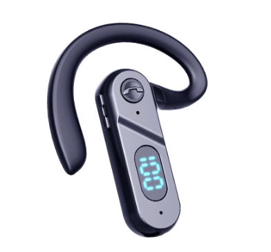 Vitog V28 Bone Conduction Bluetooth-Compatible Business Earphone Wireless Earbuds Single Headphone with Microphone Headset