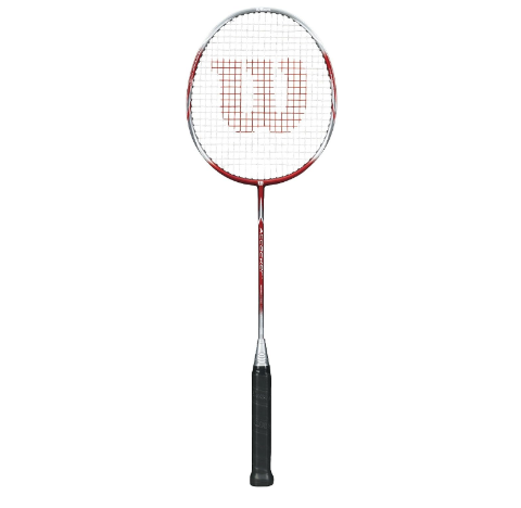 WILSON Sporting Goods Attacker Badminton Racquet, silver (WRT87190U3)