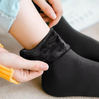 Women Thicken Thermal Cashmere Socks Velvet Boots Floor Socks Girls Fashion Sock