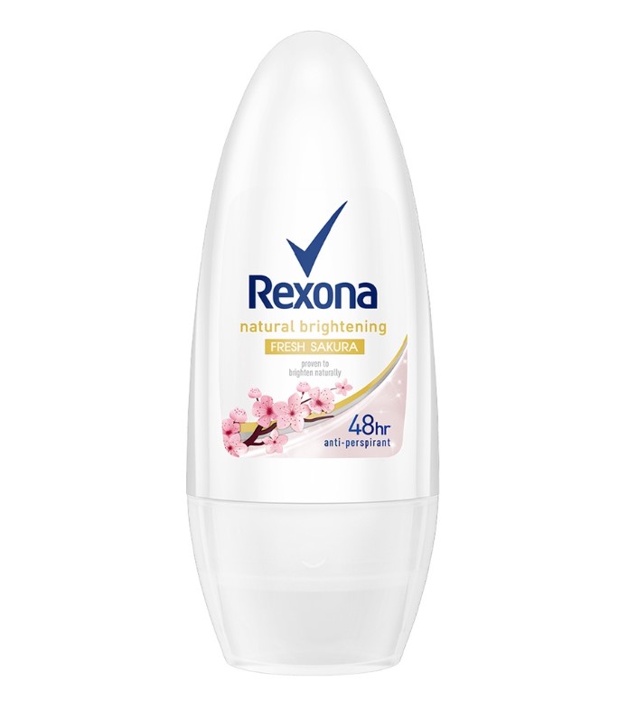 Rexona Natural Brightening Roll On Deodorant Fresh Sakura 50ML