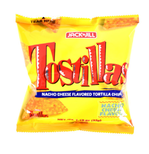 Jack 'n Jill Tostillas Nacho Cheese 32g