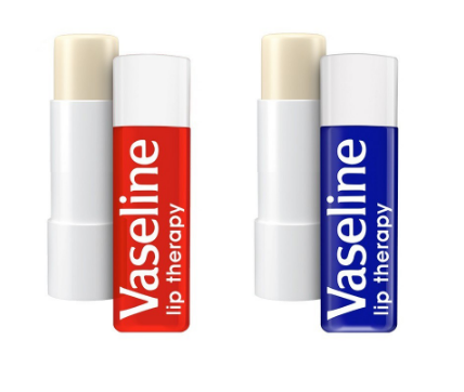 Vaseline Lip Stick Balm Rosy 4.8g and Vaseline Lip Stick Balm Original 4.8g