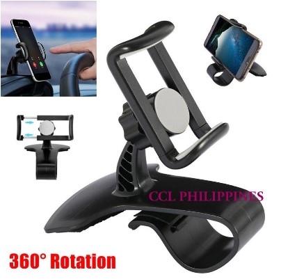 Car Phone Holder Rotating Dashboard Clip Mount Stand 360-Degree Rotation Cellphone Holder Car Phone Holder Rotating Dashboard Clip Mount Stand 360-Degree Rotation Cell Phone Holder