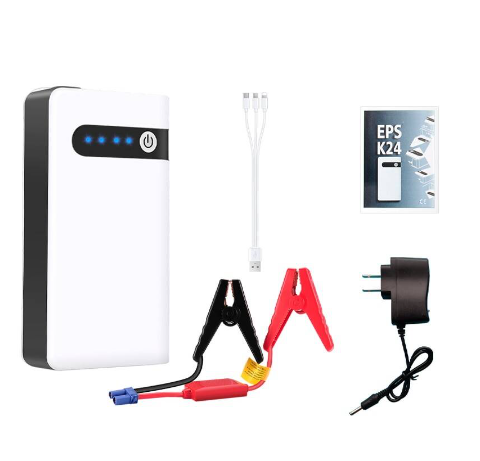 12000mAh 12V Car Jump Starter Emergency Battery Booster Quick Start Power Bank with LED Flashlight