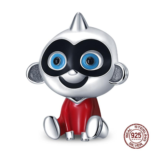 925 Silver Boy Girl Pendant Little Prince Charm Fit Original Pandora Charms Bracelet Beads Fine Jewelry Gift d6