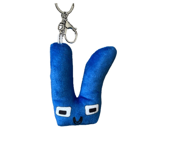 10cm Alphabet Lore Plush Pendant Doll Baby Educational Toy Home Decor Xmas Gift V