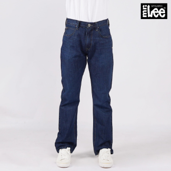 Stylistic Mr. Lee Men's Basic Denim Pants for Men Trendy Regular Fit Mid Waist 148464 (Dark Shade)