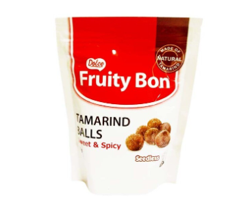 Dolce Fruity Bon Tamarind Balls Sweet and Spicy 90g