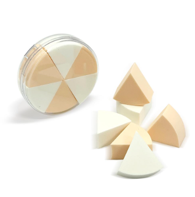 Two Color Professional Makeup Wedges Sponge Set