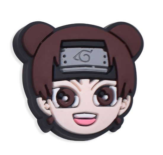 Cartoon Jiraiya Croc Jibbits Anime Jibits Charm Naruto Kakashi Jibitz Croc Pins for Kids Shoe Charms Shoes Accessories Decoration N3