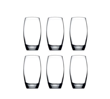 Pasabahce Barrel Long Drink 16.5oz, Set of 6 (41020)