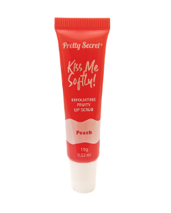 PRETTY SECRET Exfoliating Lip Scrub Peach 15G