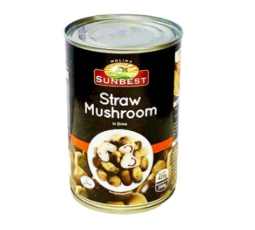 Molina Sunbest Straw Mushroom in Brine 425g