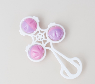 New Born Soft Teethers Rattles Toys Baby Accessories Bebeta Rattle-Flower-Pink