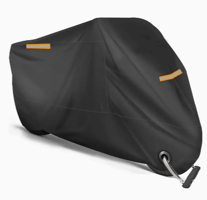 Motorcycle Cover Waterproof, Sun Proof, Outdoor Protection, Durable, Night Reflective, Lock Hole And Storage Bag