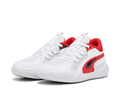 PUMA Unisex Court Rider Chaos Team Basketball Shoes (Gray)