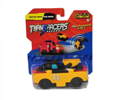 Auldey Transracers Tractor Shovel/Fire Engine