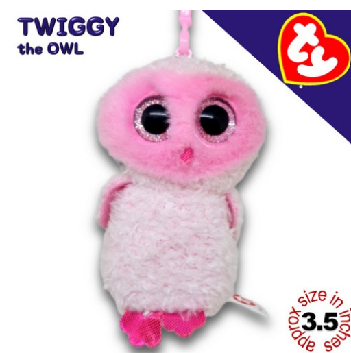 TY Key Clips-Chains Bag Charm Hanging Plushie Stuffed Toy Collection TYCC30