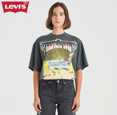 Levi's  Women's Graphic Short Stack T-Shirt A4924-0018