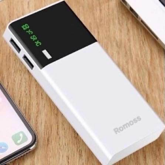 Power Bank KC12 DUAL OUTPUT LED Digital Display With Flashlight POWER BANK