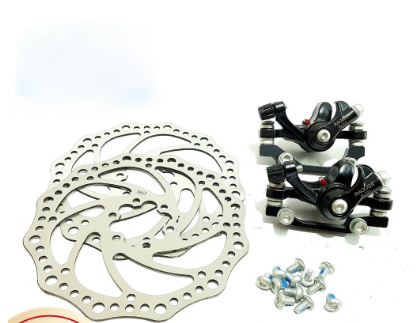 Bolids DISC BRAKE CALIPER SET WITH ROTOR AND BOLTS MOUNTAIN BIKE AND ROADBIKE DISC