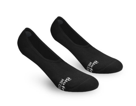 Biofresh  Men's Antimicrobial No Show Lite Casual Socks