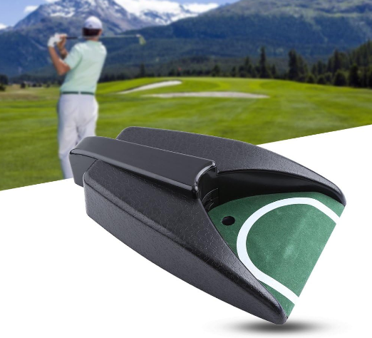 Yosoo Golf Automatic Putting Cup Indoor Golf Putting Hole Golf Putt Cup Auto Returning Golf Cup Practice Training Cup Training Aid for Golf Practice for Indoor Outdoor Yard Office