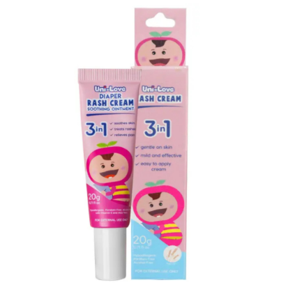 Babymama - Uni-Love 3-in-1 Diaper Rash Cream Soothing Ointment 20g