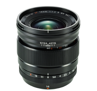 Fujifilm XF16mm F1.4 R Lens (Black)